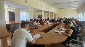 Заседание комиссии по чрезвычайным ситуациям в администрации Скадовского округа