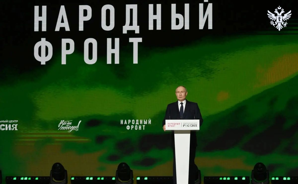 Владимир Путин посетил форум Народного фронта «Всё для победы!»