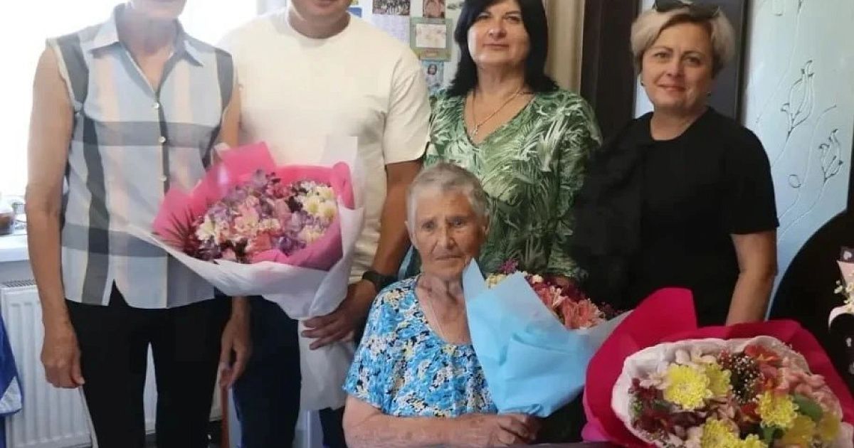 Ветеран труда из Бахчисарайского района отметила 100-летний юбилей