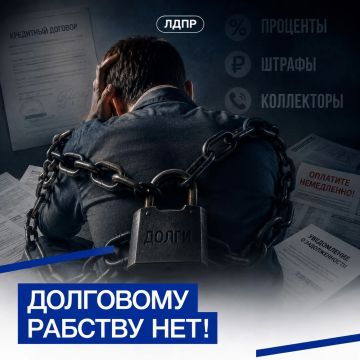 Финансовая безопасность граждан — один из важных вопросов, которому ЛДПР уделяет особое внимание