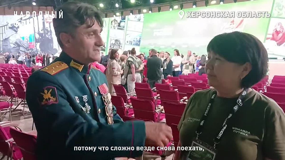 Легендарный снайпер из Сербии дал эксклюзивное интервью представителям Народного фронта из Херсонщины