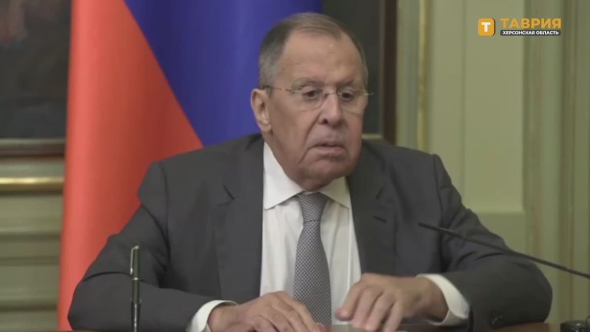 Атаки ВСУ на гражданские суда в Азовском море — это чистой воды терроризм, подчеркнул Сергей Лавров