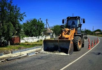 Новые дороги для Нижних Серогоз: в поселке благоустраивают пешеходную зону