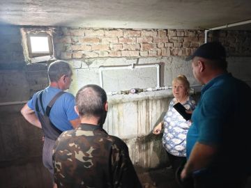 В Каланчаке прошла приёмка нового трубопровода в детском саду «Сказка»