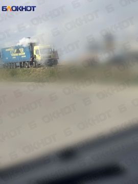 Ударный БпЛА атаковал фуру с продуктами на АПП «Джанкой»