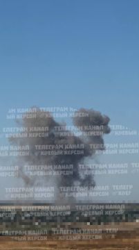 Мониторинговые каналы сообщают о пожаре после прилета в районе Зеленовки под Херсоном