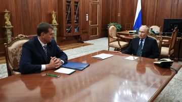 Губернатор Запорожской области Евгений Балицкий доложил Президенту о защите трассы «Новороссия»