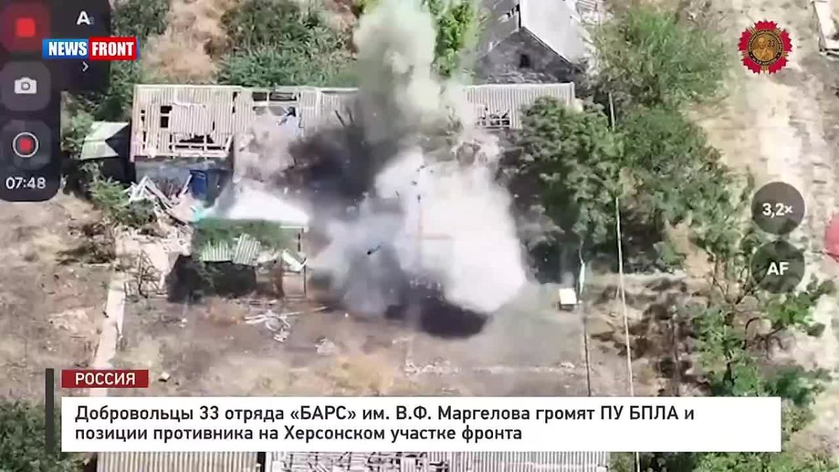 Добровольцы отряда «БАРС-33» имени В.Ф. Маргелова ведут активную боевую работу на Херсонском направлении Специальной военной операции