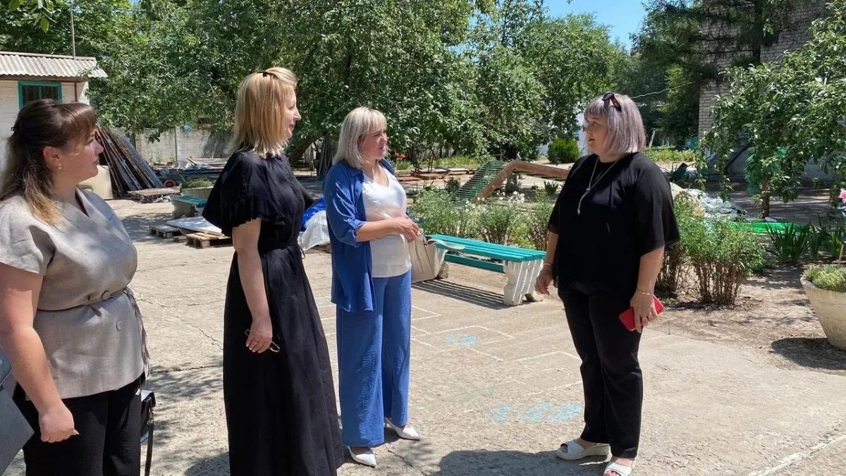 В чаплинском детском саду «Ручеёк» завершили основные строительные работы — Владимир Сальдо