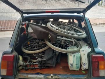 В Новую Каховку доставили гуманитарную помощь