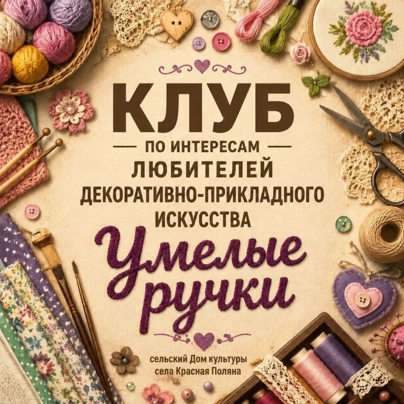 Яркие ниточки и море фантазии: для участников клуба «Умелые ручки» провели мастер-класс