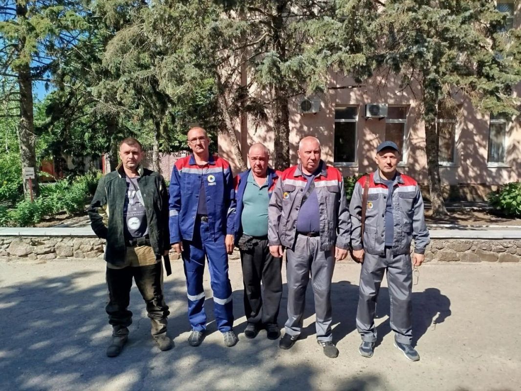 В Чаплинку прибыла бригада рязанских теплосетей