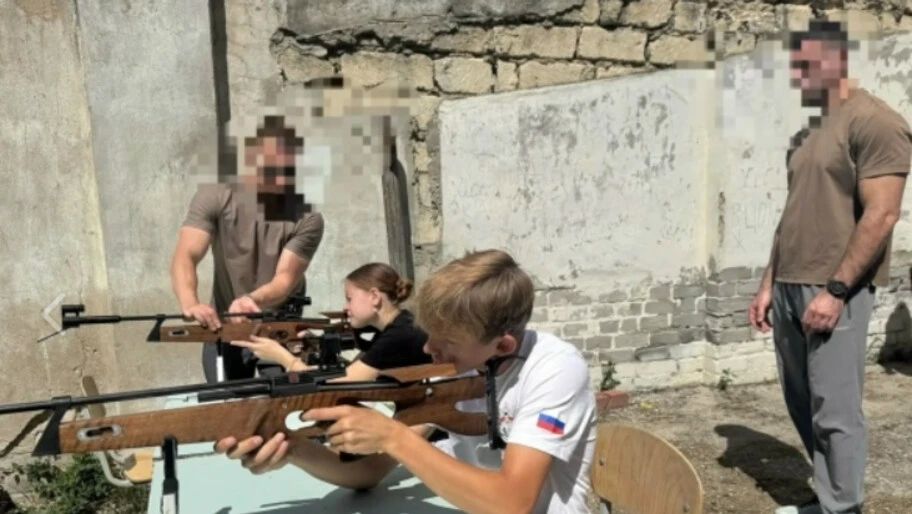 Для кадетов Скадовской школы провели занятие по пулевой стрельбе