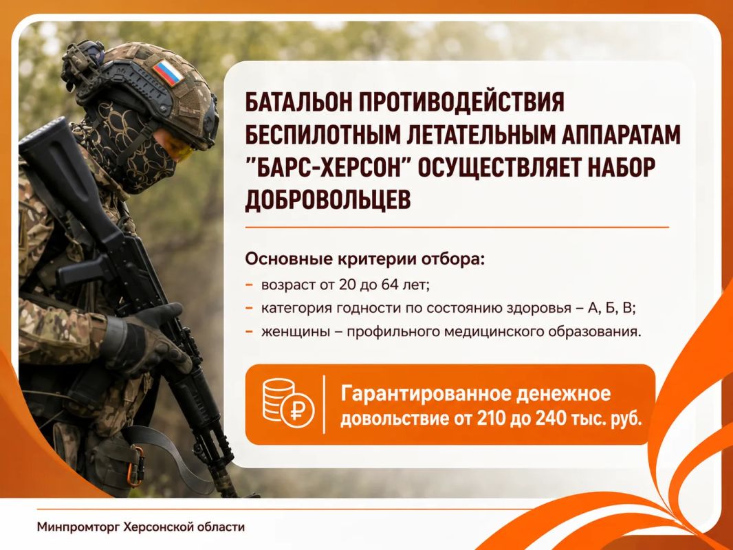 «БАРС-Херсон» приглашает добровольцев