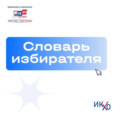Словарь избирателя. Продолжаем разбираться в понятиях, которые помогают лучше понимать избирательный процесс