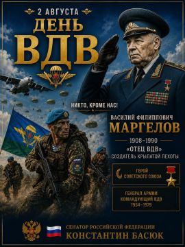 Константин Басюк: С Днём Воздушно-десантных войск!