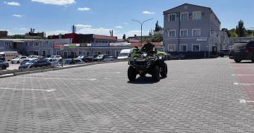 Четвёртый квадроцикл передали из Крыма бойцам в зону СВО