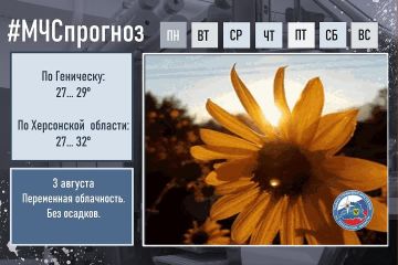 3 августа по городу Геническ: