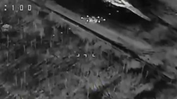 Крымские военнослужащие тараном уничтожают украинские дроны в Херсонской области