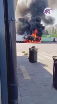 Два майора: Фура АТБ атакована дроном в оккупированном ВСУ Херсоне