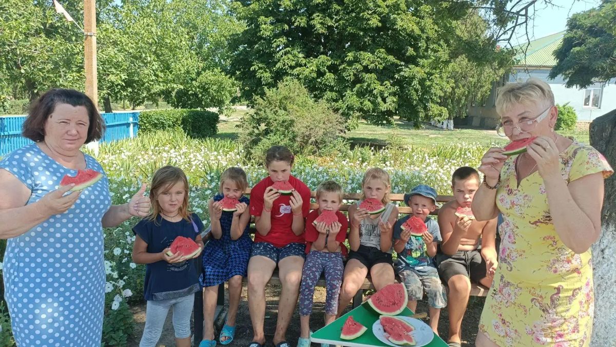 Праздник «День весёлого арбуза» отметили в Богдановке