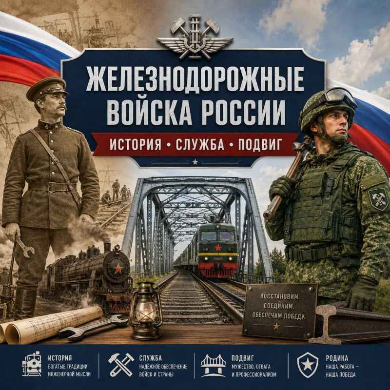 Железнодорожные войска России: история, служба, подвиг