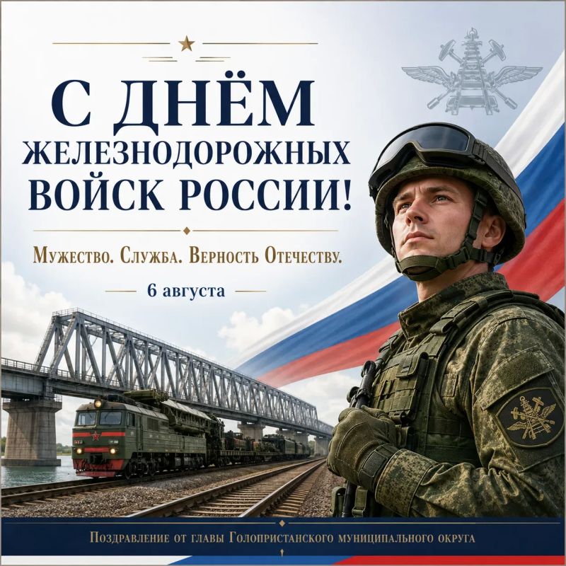 Виталий Титаренко: Уважаемые военнослужащие и ветераны Железнодорожных войск!