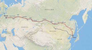 Поезд между Москвой и Пекином может скоро запустить РЖД
