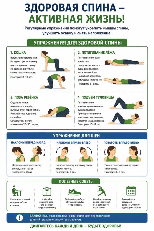 Движение каждый день — забота о здоровье!