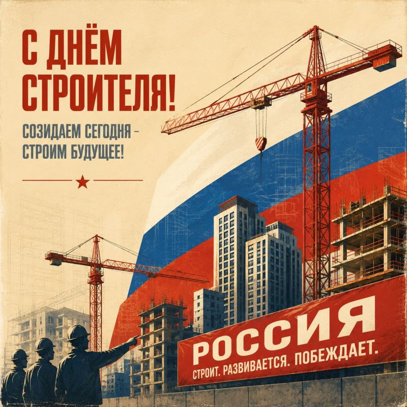 Энвер Абдураимов: С Днём строителя. Уважаемые работники строительной отрасли