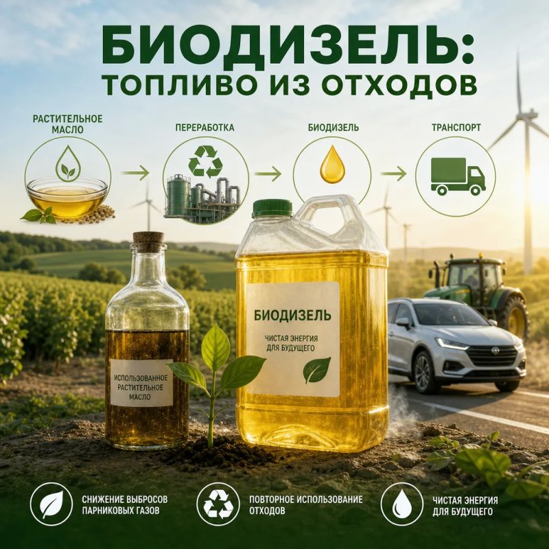 10 августа отмечают Международный день биодизеля