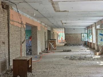 В Скадовске начался большой ремонт районной поликлиники