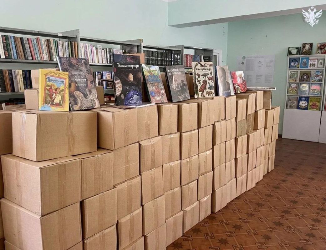 Библиотеки Алешкинского округа пополнились новыми книгами