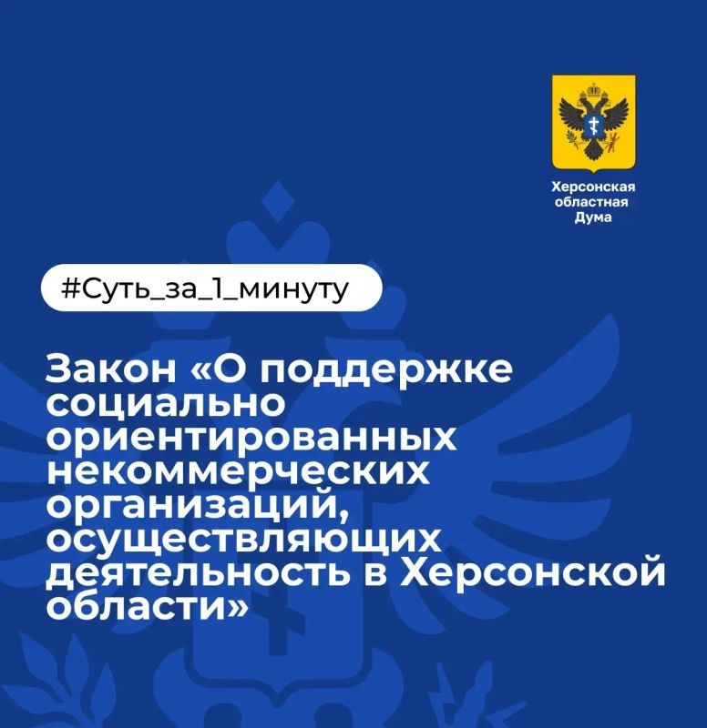 Объясняем суть за 1 минуту: поддержка социально ориентированных некоммерческих организаций (НКО) в Херсонской области