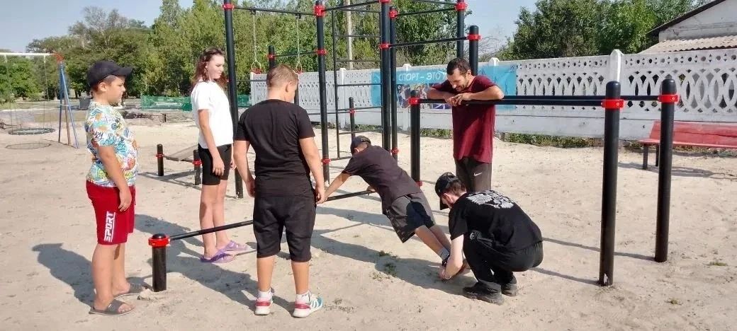 Павел Филипчук: Опытные спортсмены провели показательную тренировку на новой площадке в Фёдоровке