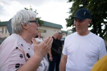 Владимир Сальдо посетил Нижние Серогозы и обсудил с жителями проблемы поселка