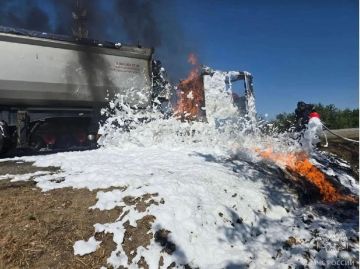 Пожар в Николаевке: оперативная сводка