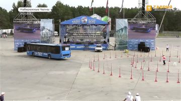 Водитель из Геническа впервые представил Херсонскую область на Всероссийском конкурсе профмастерства в Набережных Челнах