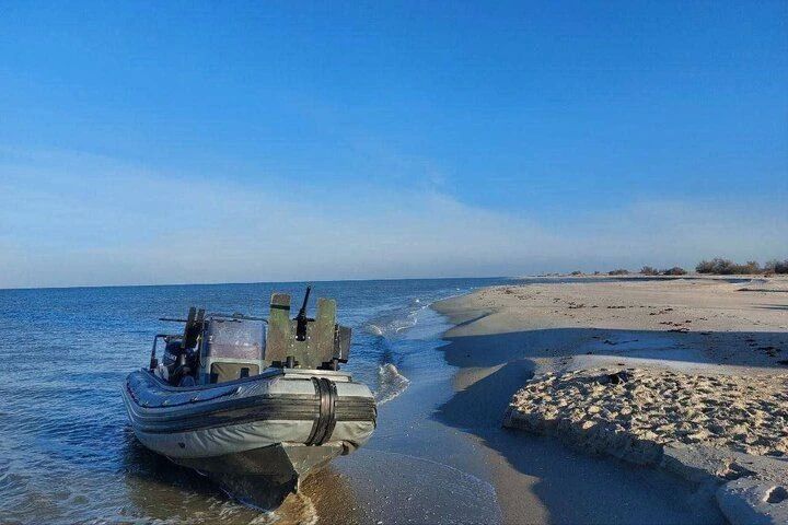 Две лодки и 10 солдат ВСУ уничтожены на Кинбурнской косе