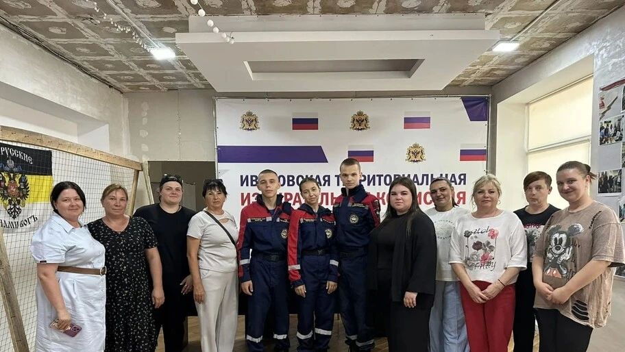 Студенты-спасатели провели тренировку для членов избиркомов в Херсонской области