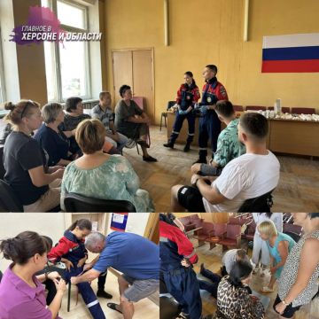 В Херсонской области членов избиркомов обучили первой помощи и действиям при атаках БПЛА