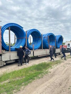 В Раздольном Каховского округа завершен ремонт сетей водоснабжения