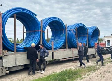 В селе Раздольное Каховского округа завершены работы по обновлению сетей водоснабжения