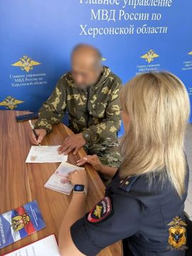 Уроженец Киргизии, доброволец СВО на Херсонском направлении, получил российский паспорт