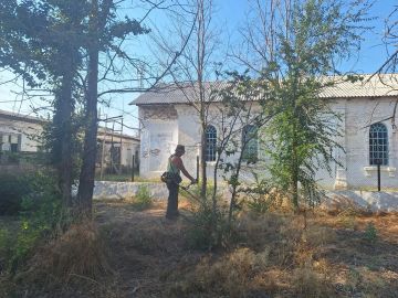 Надежда Бабешко: В преддверии Дня Села, в Новосемёновке проводятся работы по благоустройству территории