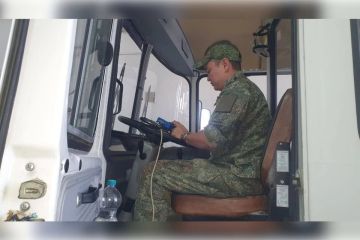 В Херсонской области проверяют исправность военного транспорта