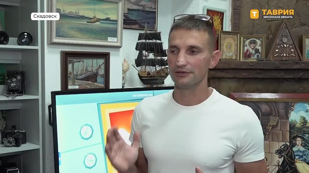 В Скадовском музее ко Всемирному дню фотографии открылась выставка антикварной техники и ретроснимков
