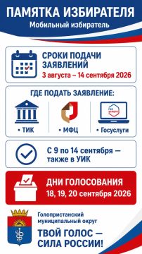 ПАМЯТКА ИЗБИРАТЕЛЯ. «Мобильный избиратель» — голосуй там, где удобно!