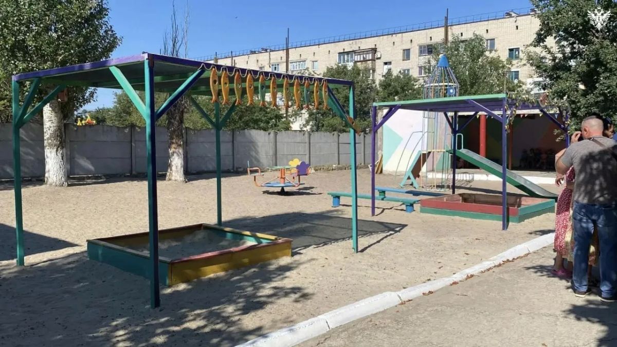 В детских садах трех округов Херсонской области обновят дворы