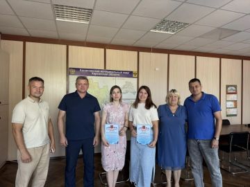В Каланчаке поблагодарили двадцать шестую бригаду врачей из Мордовии